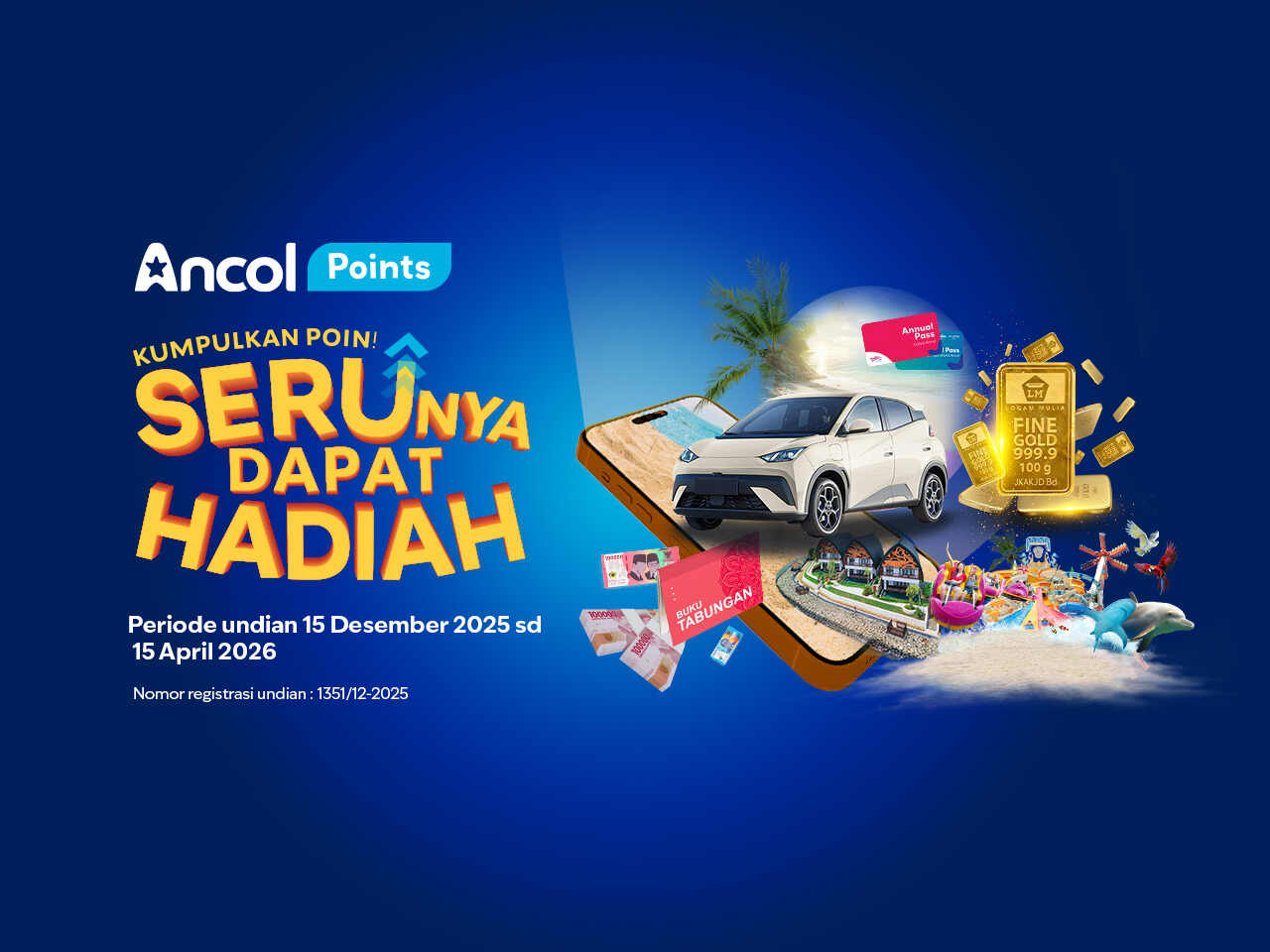 Liburan ke Ancol Kini Lebih Seru dengan Undian Berhadiah Ancol Points